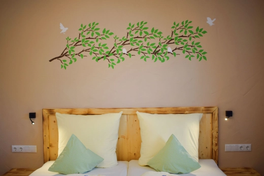 Gemütliches Bett
