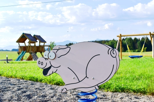 Schwein Wipp Spielgerät