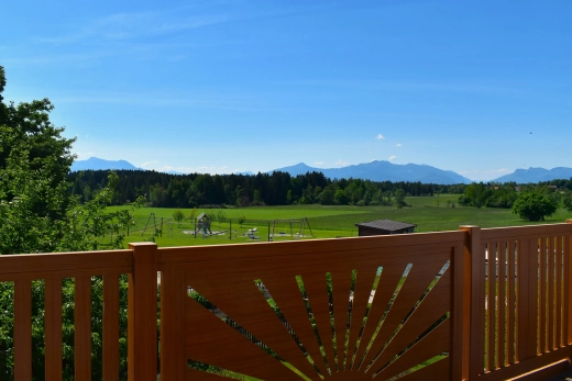 Ausblick vom Balkon
