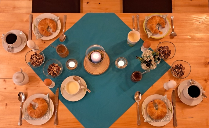 Frühstückstisch