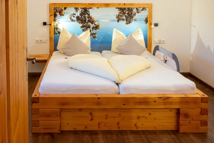 Gemütliches Bett